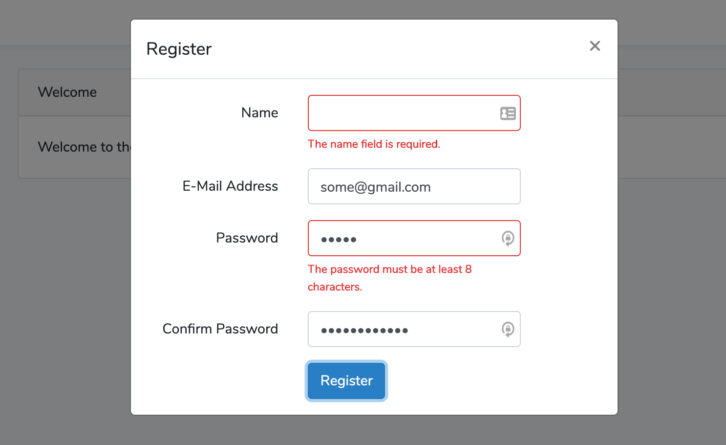 Laravel: Login And Register Forms In Modal Bootstrap Popups – Quick ...